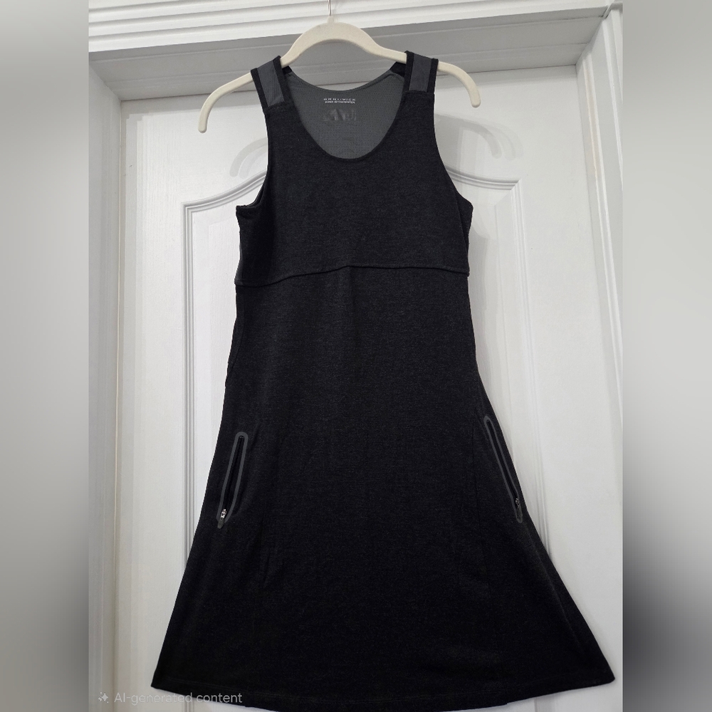 Columbia Charcoal Sleeveless Midi Dress